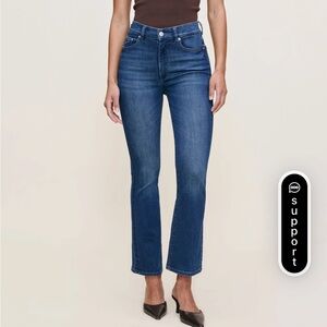 Dl1961 Bridget Boot Crop 27” Raw Hem